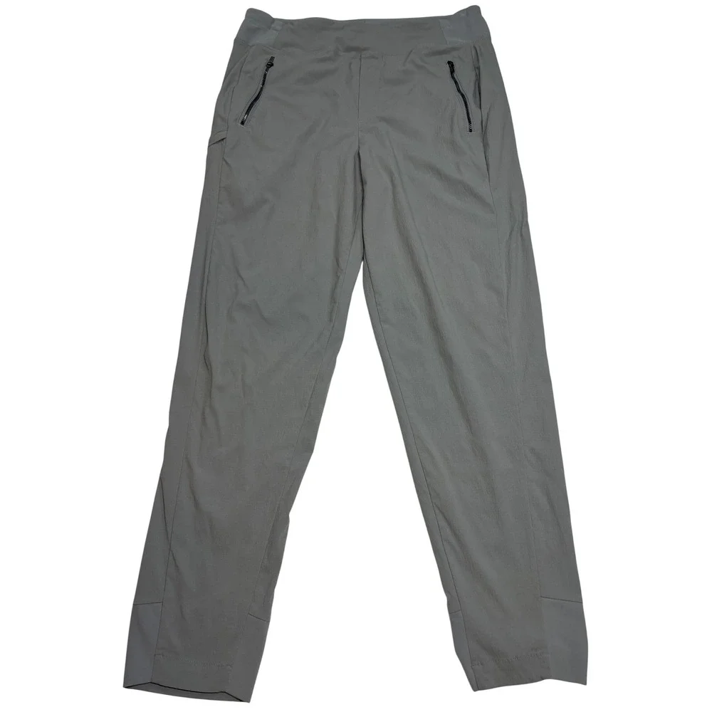 Athleta Trekkie North Jogger Women Gray Excellent Lightweight Hiking Pants 10